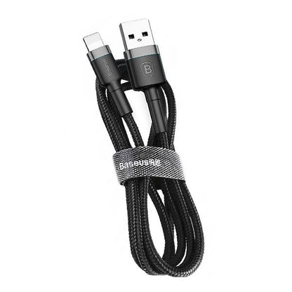 Baseus cafule Cable USB For Micro 2.4A 1M Gray+Black
