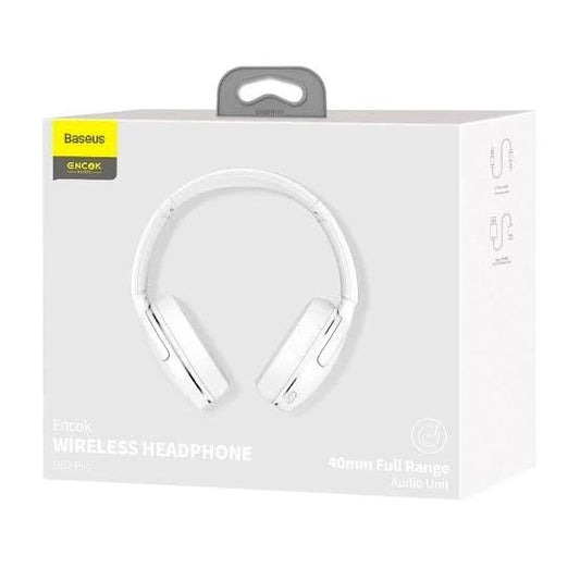 BASEUS ENCOK D02 PRO (NGD02-C02) 2 in 1 Headphones White