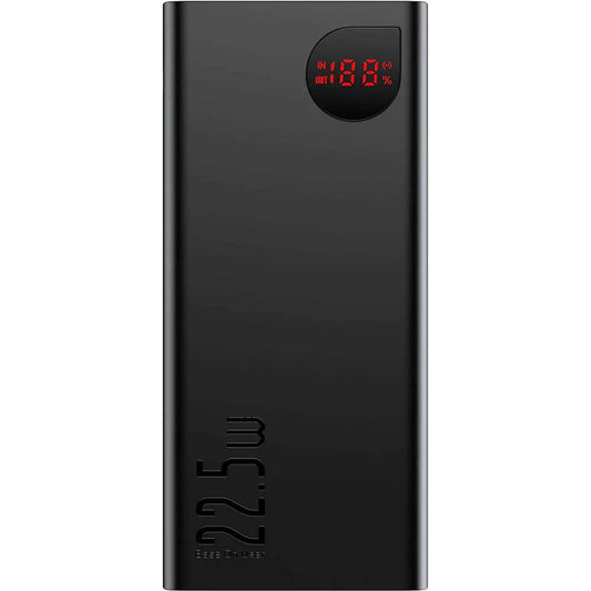 Baseus Adaman Digital Display Quick Charge Power Bank 40000mAh 22.5W Black