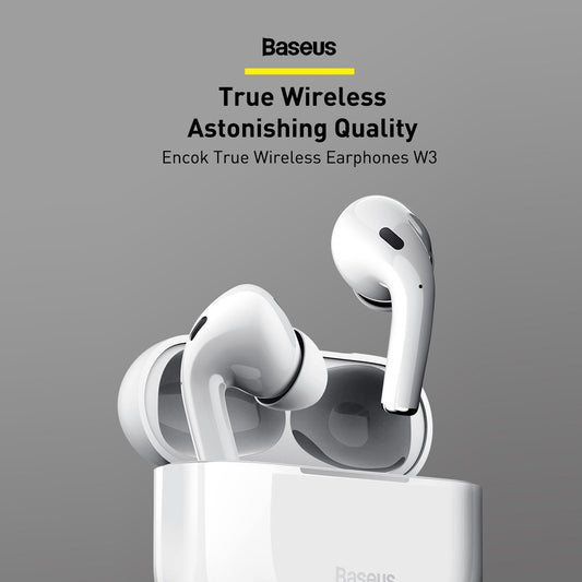 Baseus Encok W3 True Wireless Earphones Noise Reduction