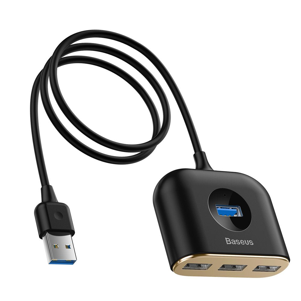 Baseus Square round 4 in 1 USB HUB Adapter