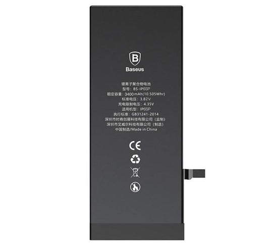 Baseus High Volume Phone Battery For iphone 6S Plus 3400mAH